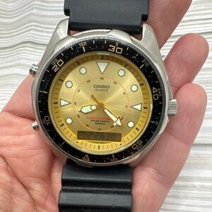 Vintage Casio Quartz Analog/Digital Watch - AMW-320R-(2701 Module)